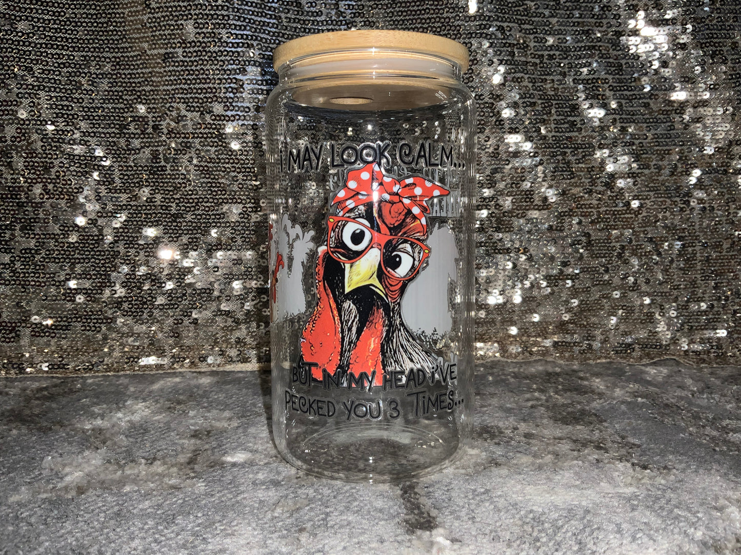 Let Me Check My GIVEASHITMETER Nope Nothing -Clear 16oz Glass Tumbler