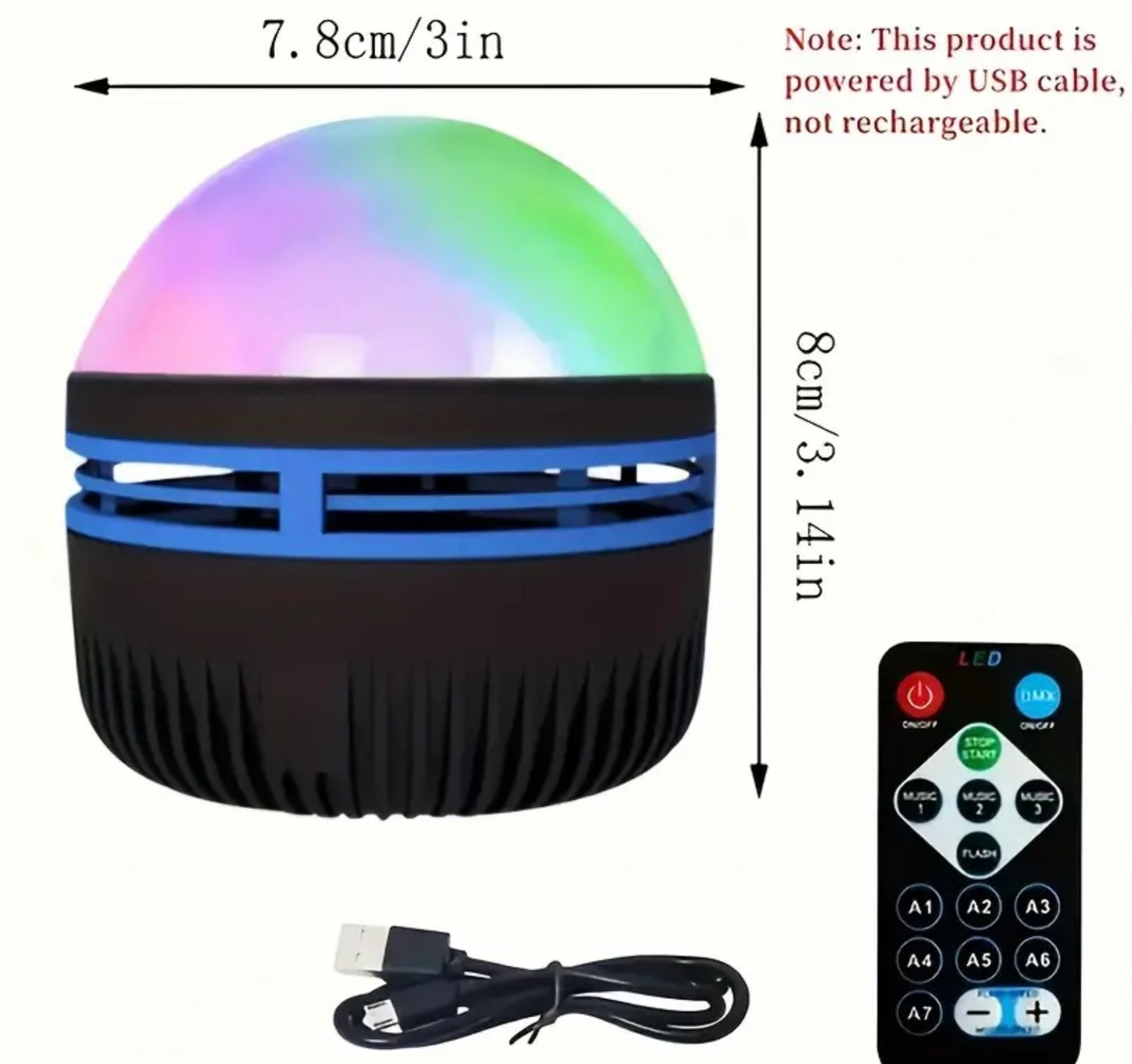 LED Starry Projection Light