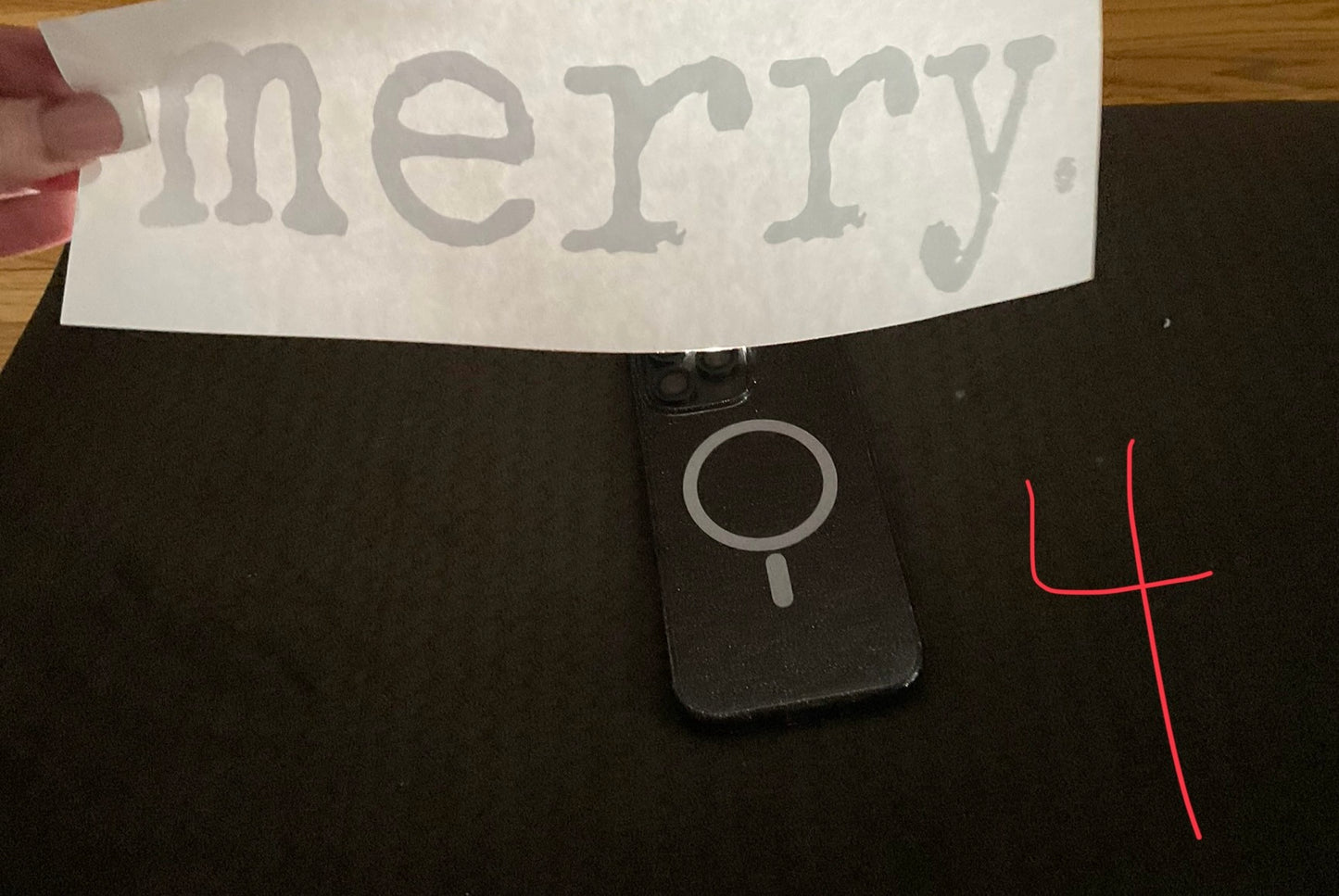 Merry. Christmas DTF print