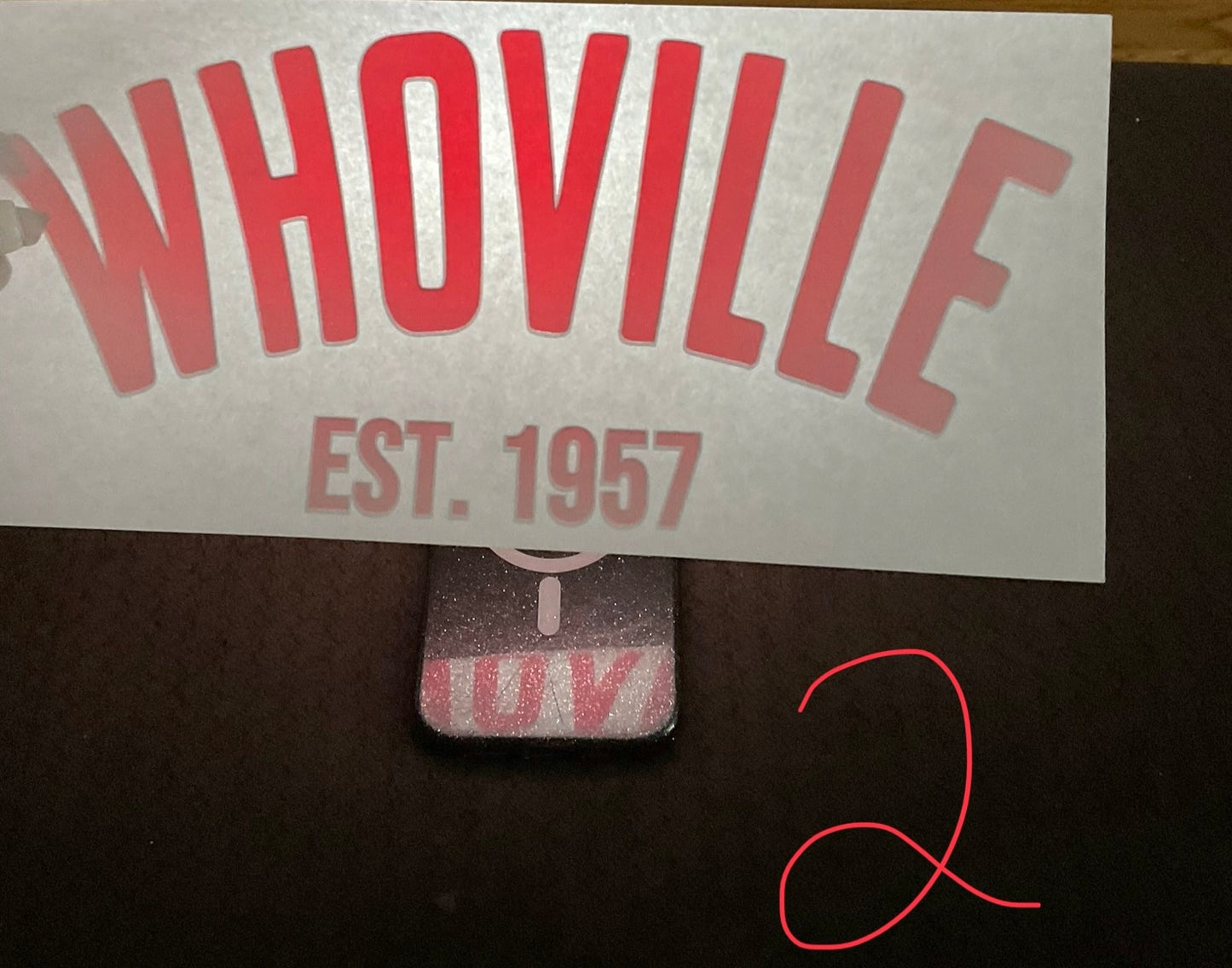WHOVILLE EST.1957 Christmas DTF print