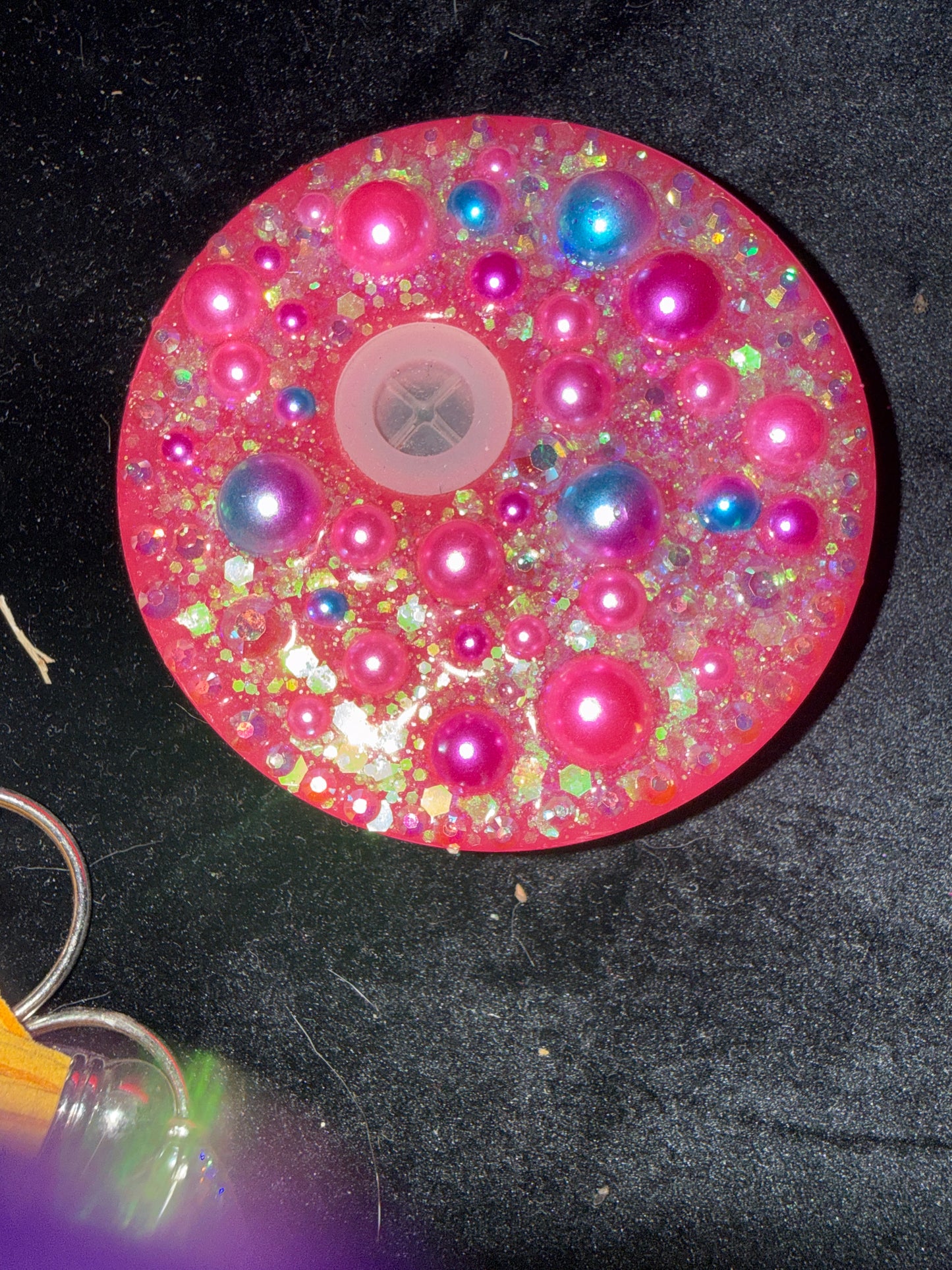 Decorated Tumbler Lid Toppers