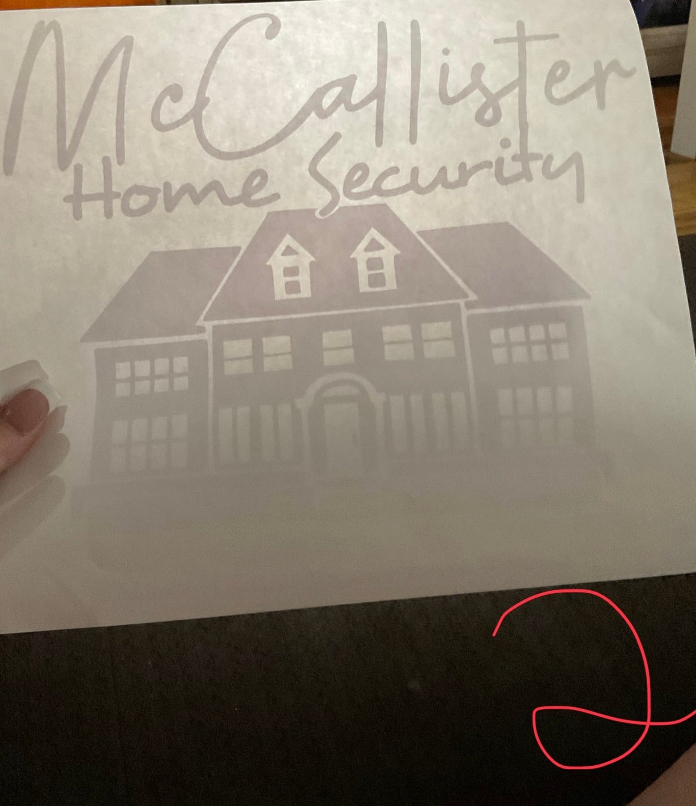 McCallister Home Security Christmas DTF print