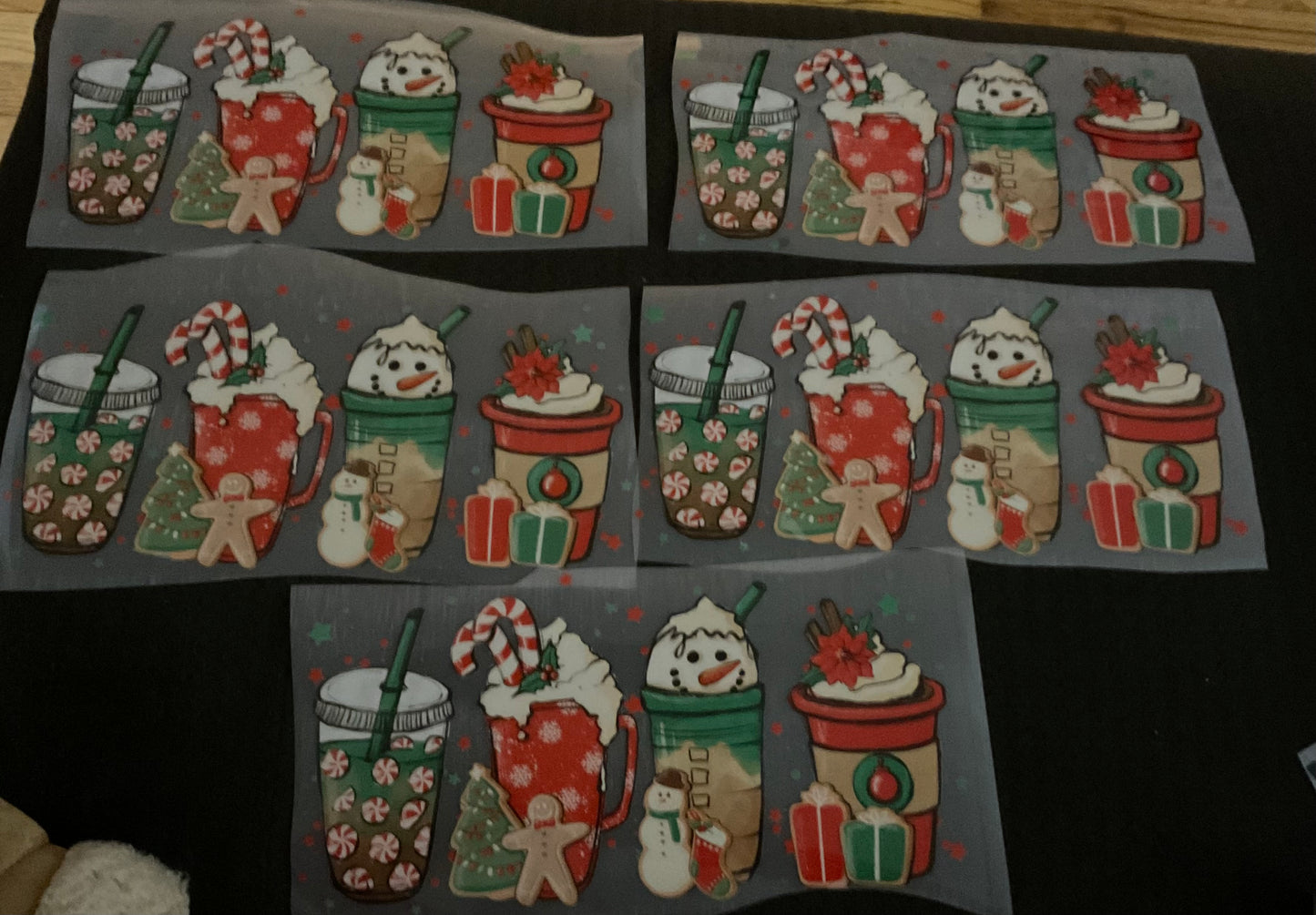 Christmas Coffee Cups – Christmas DTF Print