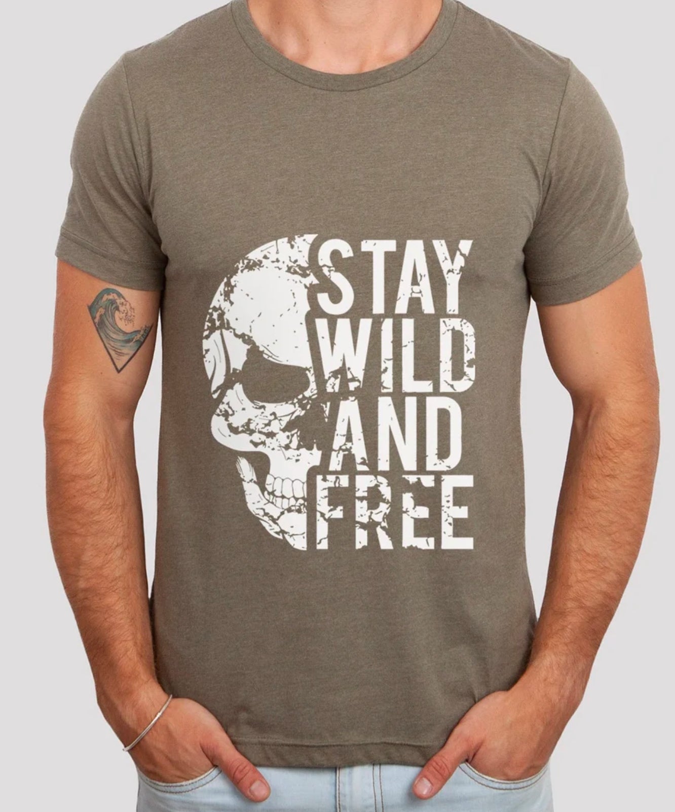STAY WILD AND FREE-T Shirt