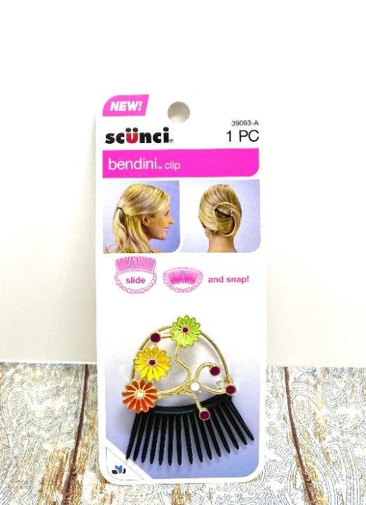 Scunci Bendini Clip - Flower - That’s So Fletch Boutique