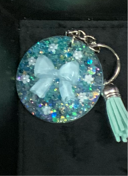 3D Resin Keychains (Disney/Glitter)