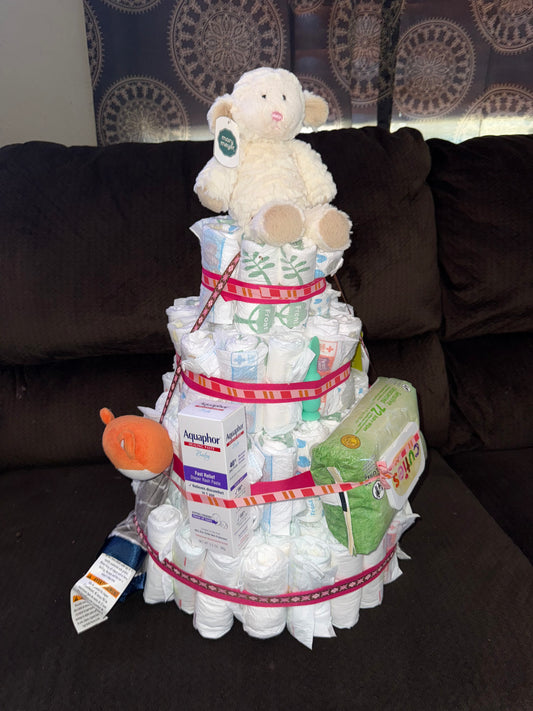 Handmade Diaper Cakes