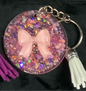 3D Resin Keychains (Disney/Glitter)