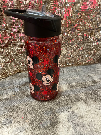 Mickey Mouse Kids Snow globe with red glitter