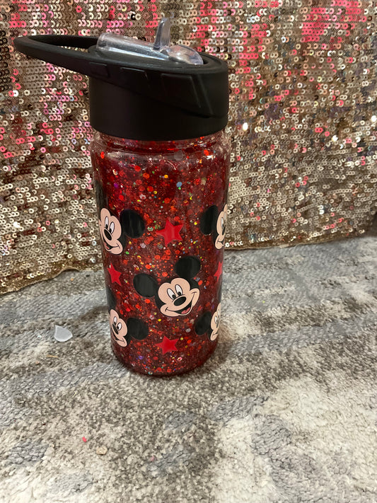 Mickey Mouse Kids Snow globe with red glitter