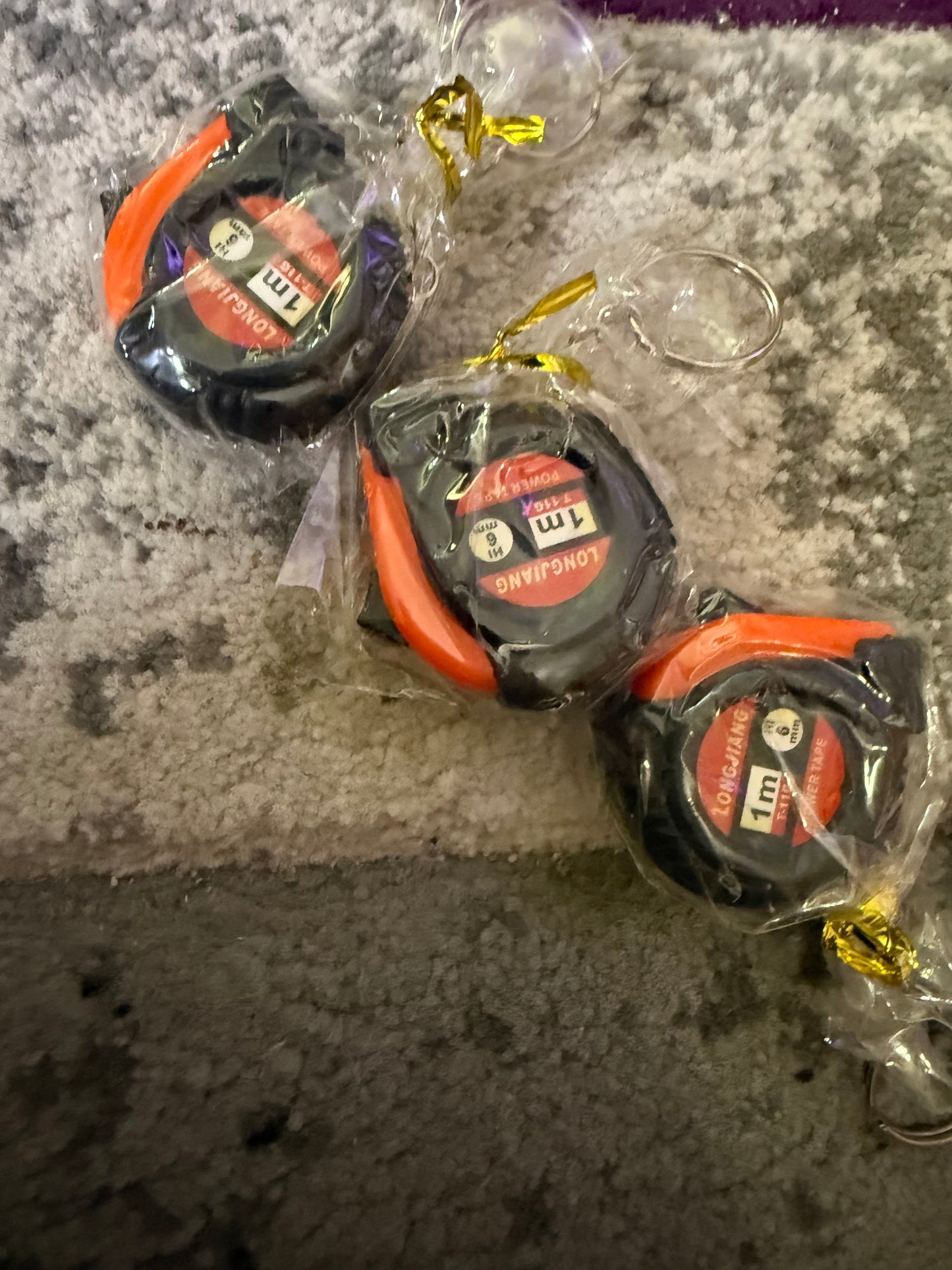Mini Tape measure keychain