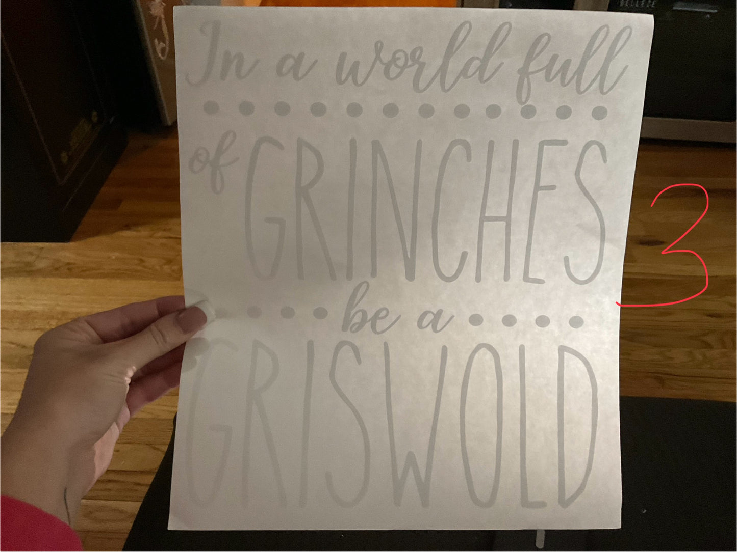 In a world full of GRINCHES be a GRISWOLD Christmas DTF print