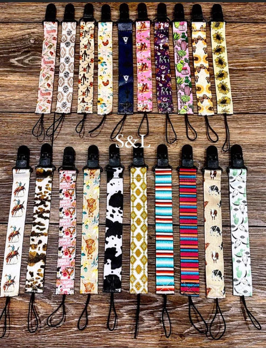 WesternBaby Pacifier Holder Clips - Pacifier Clip For Boys And Girls Fits For Most Pacifiers