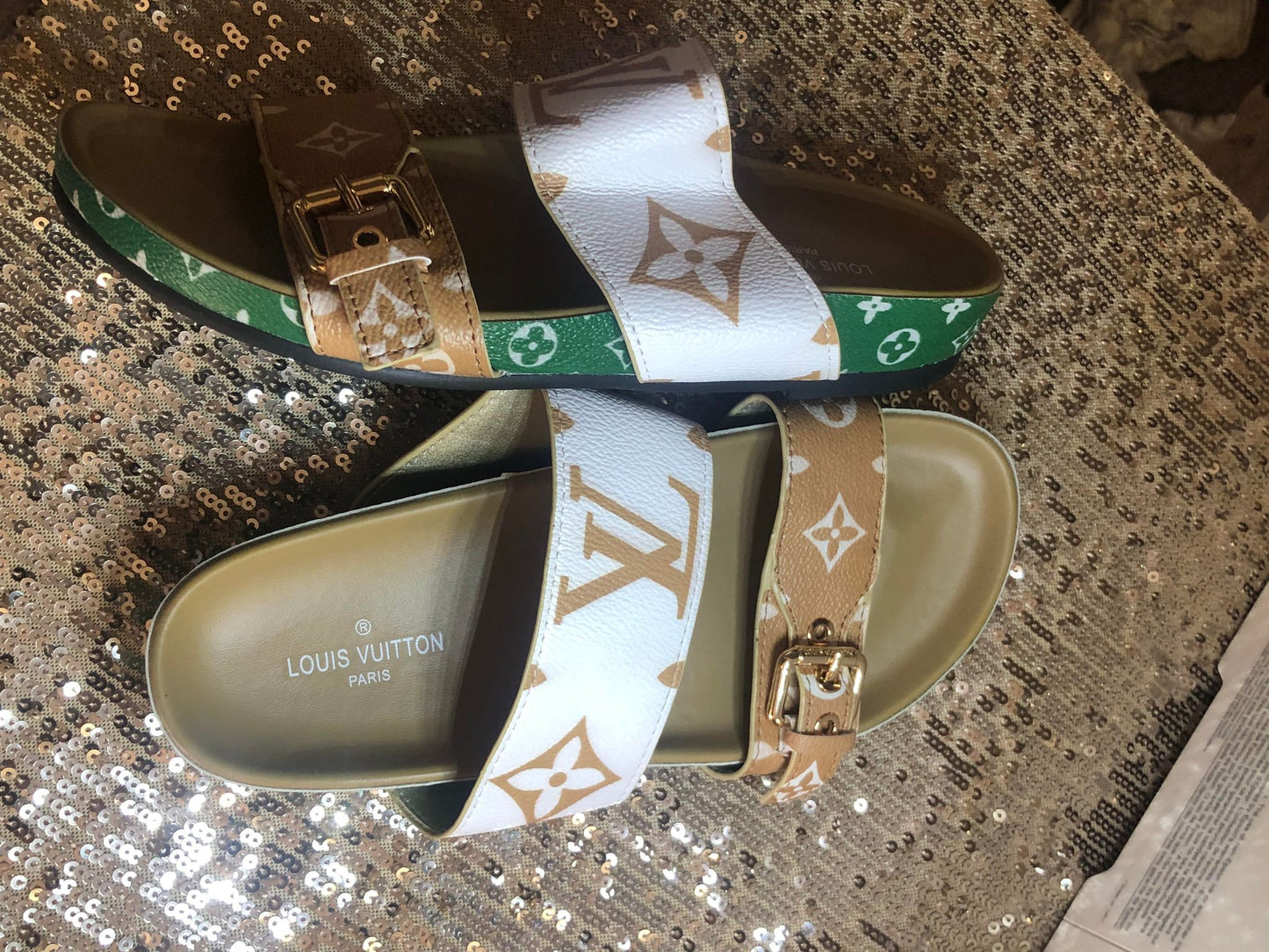 Tan inspired Sandals