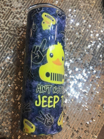 Aint Nothing But a Jeep Thang 20 oz Tumbler