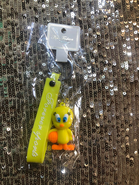 Tweety Bird Looney Tunes Keychain