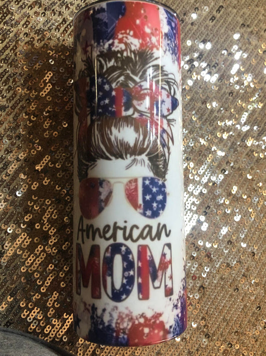 American Mom 20 oz Tumbler