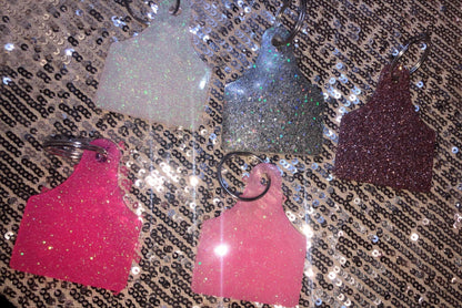 Cow Tags Keychains