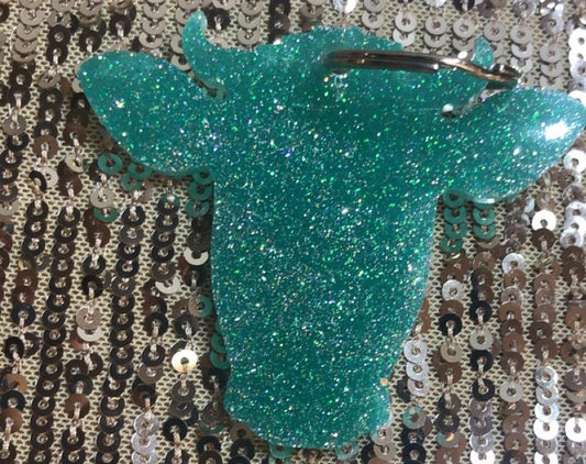 Bull Head Keychain