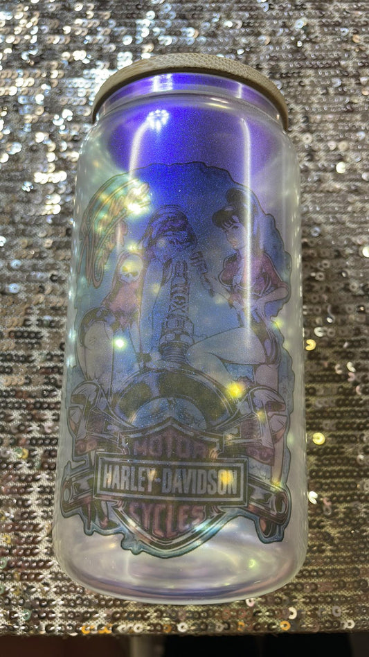 Harley Davidson Motorcycle 16z Sublimation Tumbler