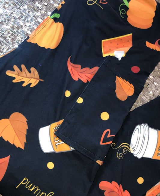 Pumpkin Spice Is Life Leggings with Pockets