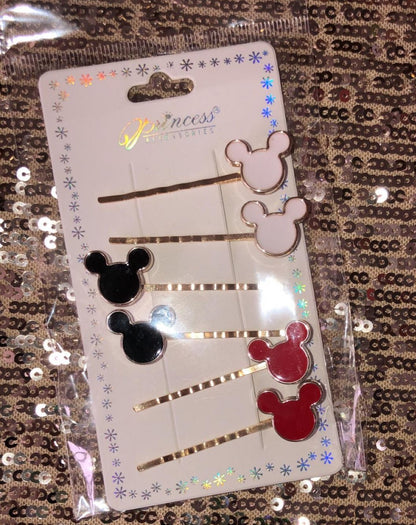 Minnie Mouse Hair Pins