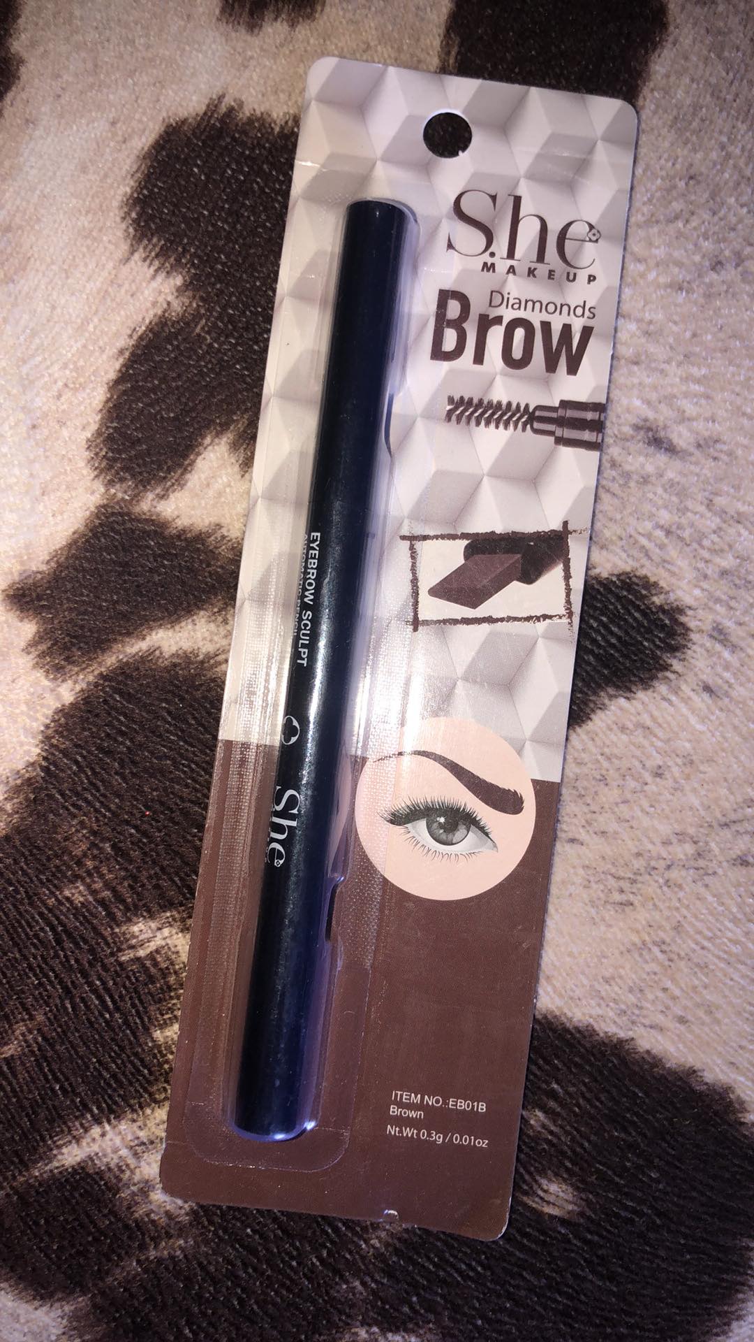 S.He Diamond Brow Pencil-Brown