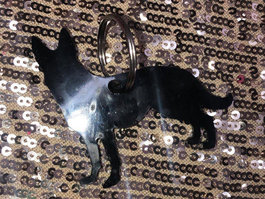 Dog Resin Keychain