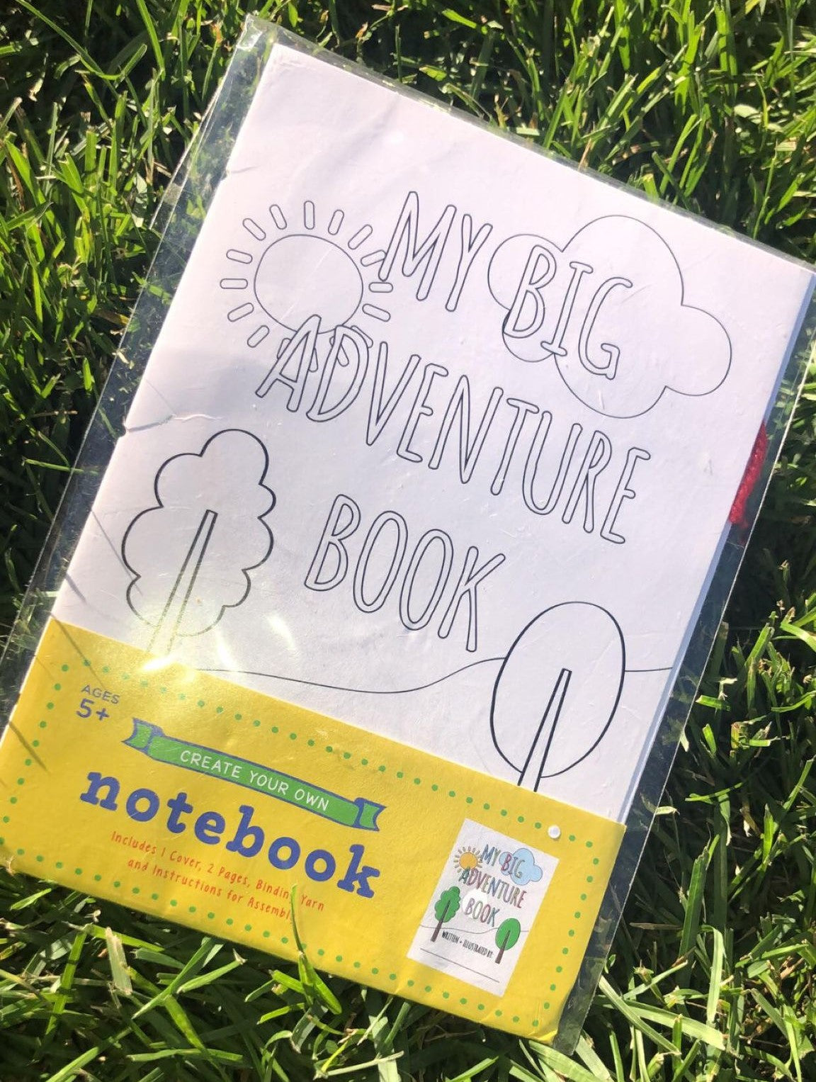 Create Your Own Notebook-My Big Adventure Kids Activities