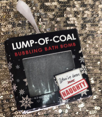 Lump-of-Coal Bath Bomb