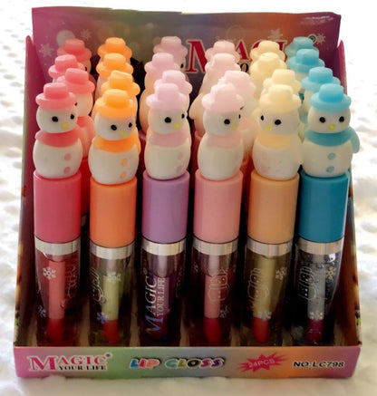 Snowman Magic Lip Oil/ Lipgloss-Color Changing Lipgloss