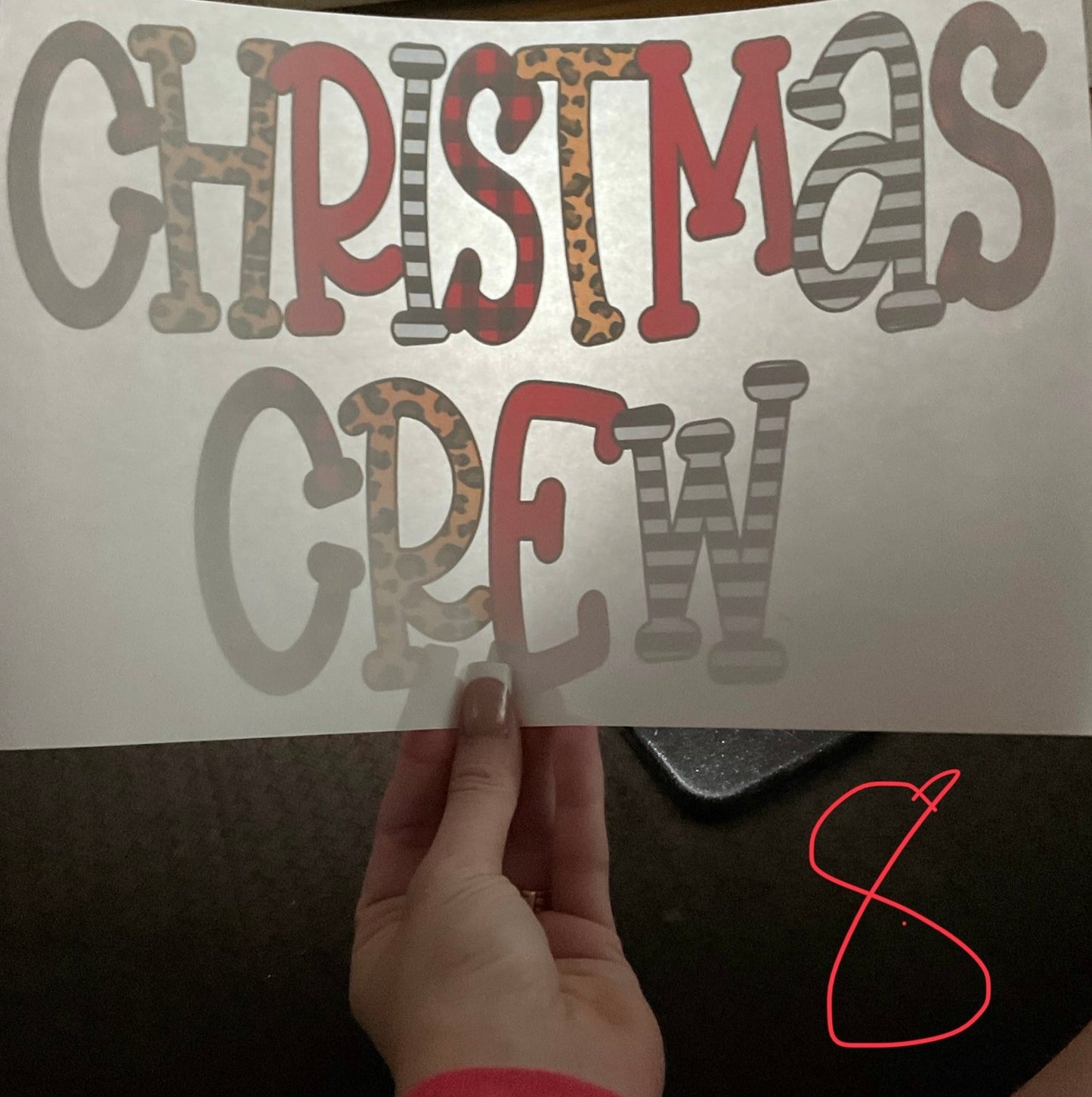 Christmas Crew – Matching Christmas DTF Print