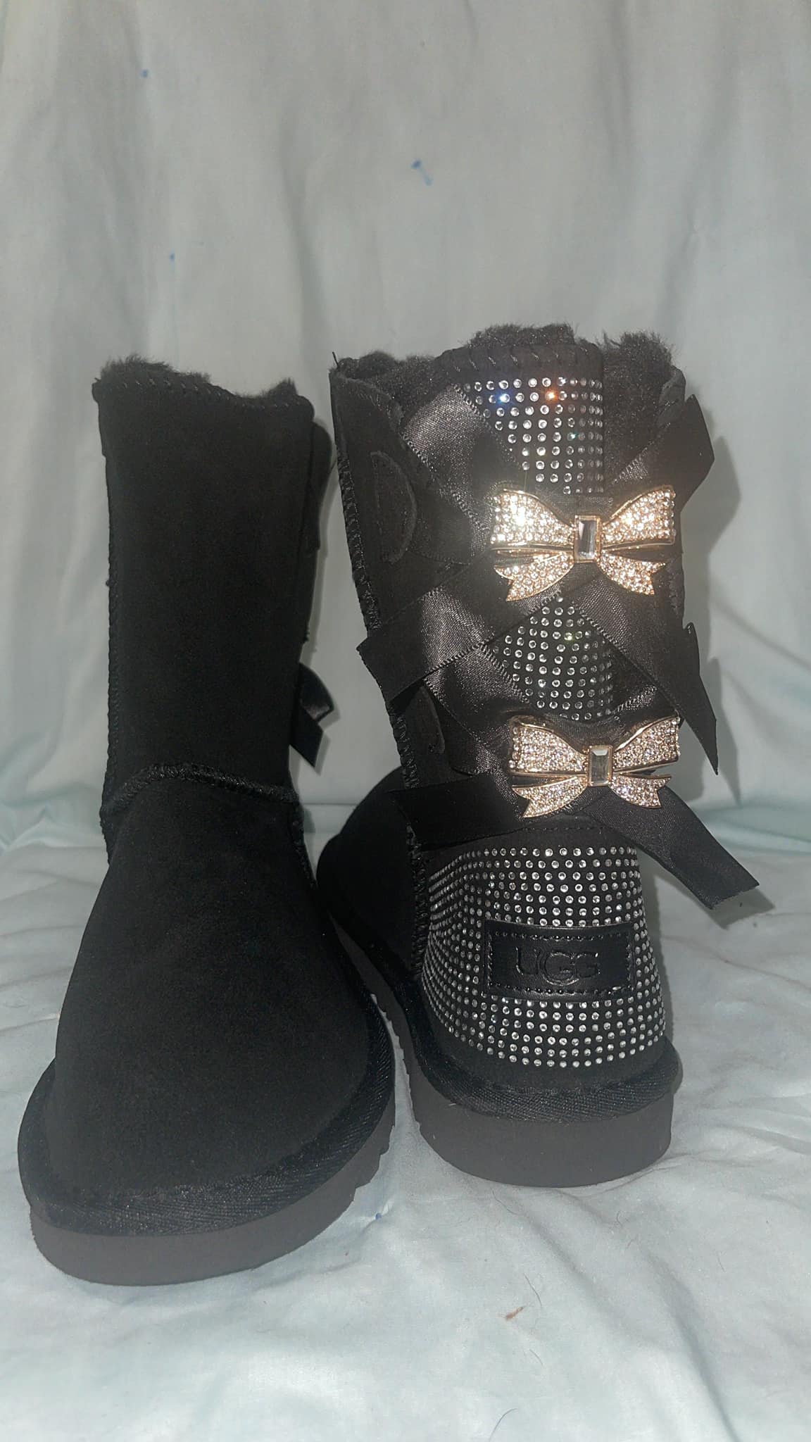 Diamond & Bow Accent Uggs