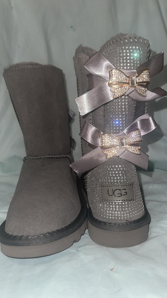 Diamond & Bow Accent Uggs