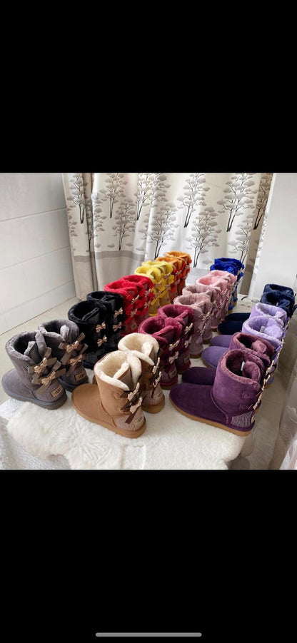 Diamond & Bow Accent Uggs