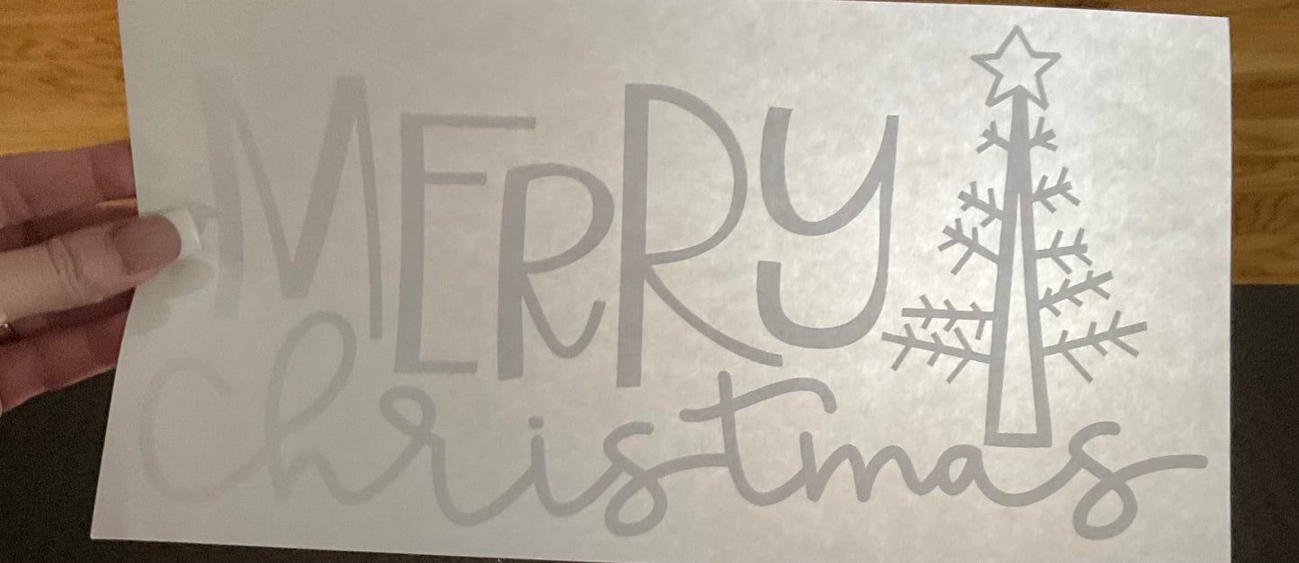 Merry Christmas Christmas DTF print