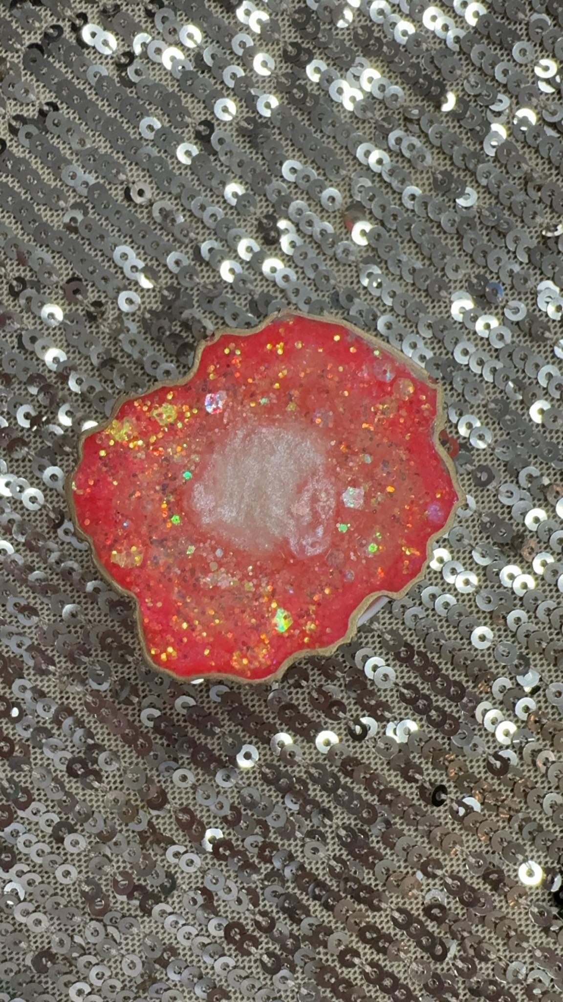 Geode Popsocket  Resin Pop socket Handmade