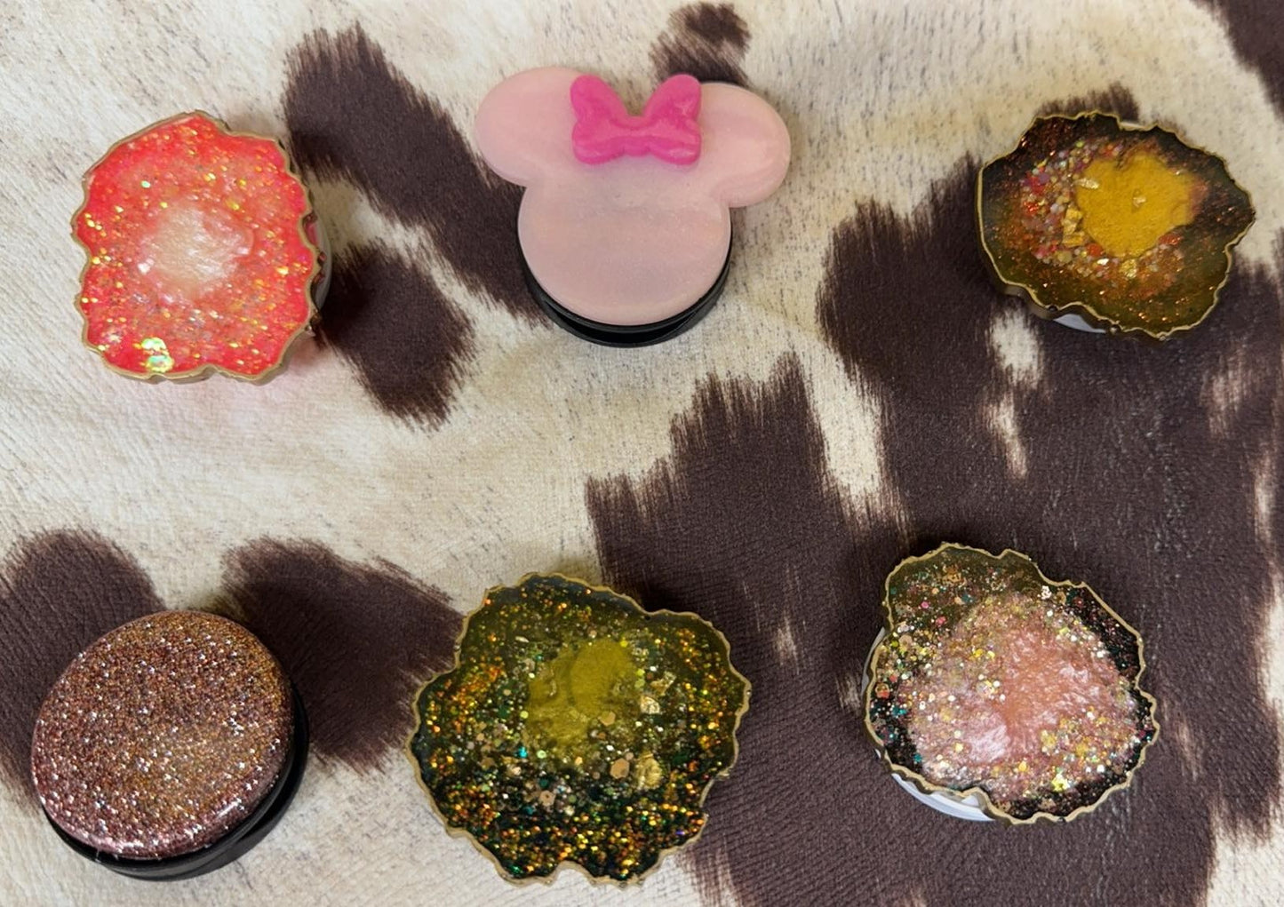 Minnie Mouse Resin Pop socket Handmade