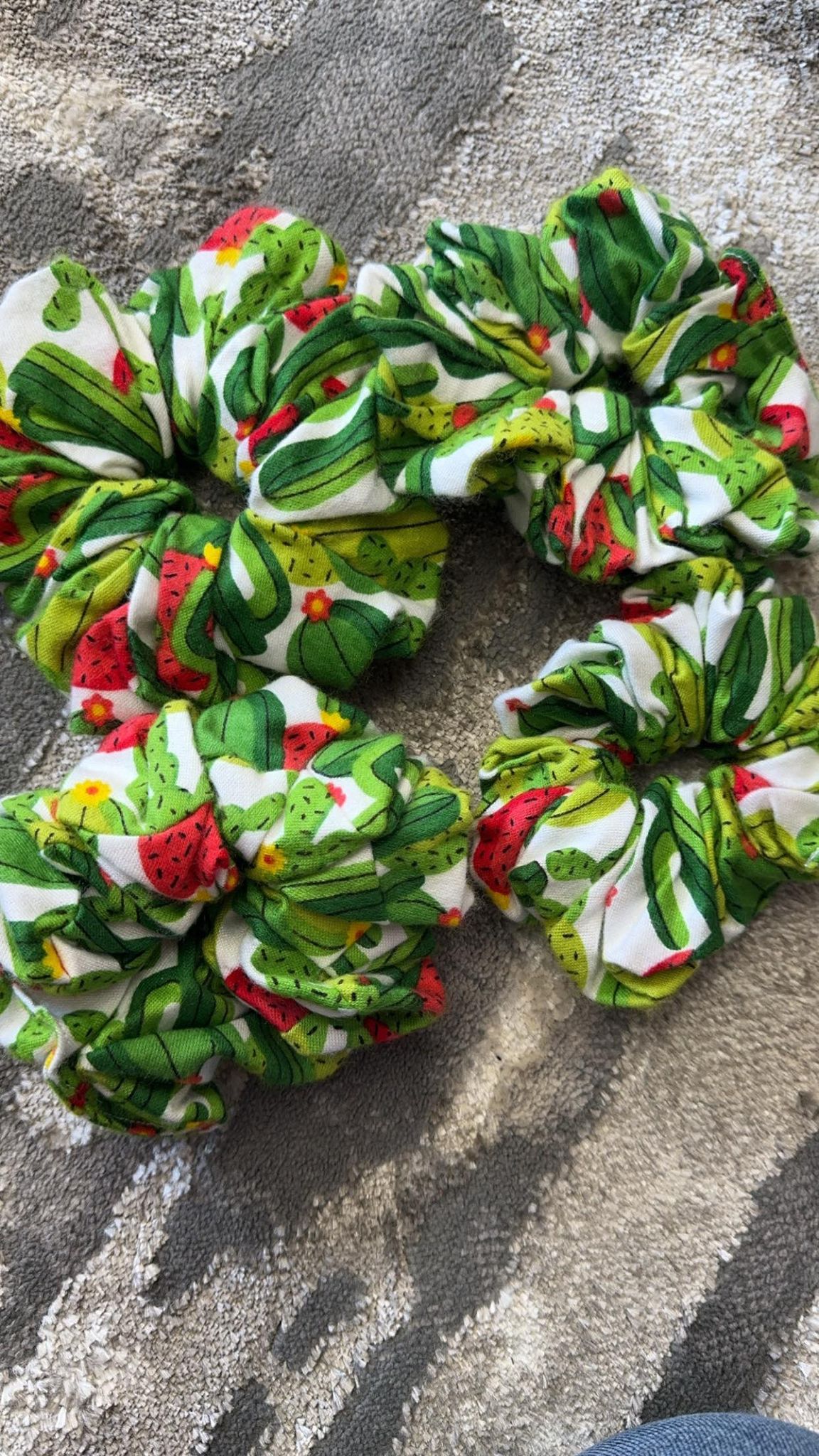 Variety Handmade Hair Scrunchies - Various Fun Fabrics!