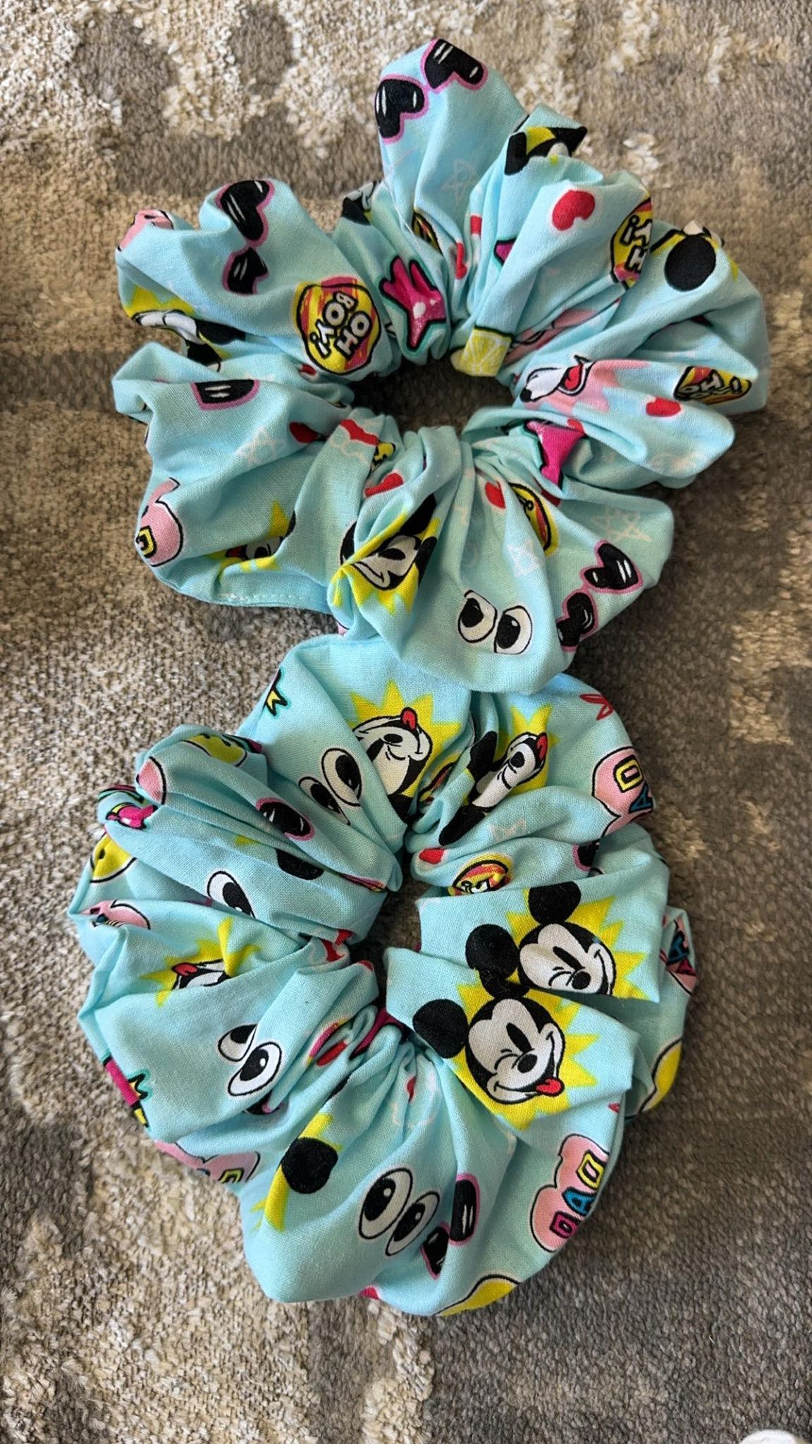 Variety Handmade Hair Scrunchies - Various Fun Fabrics!