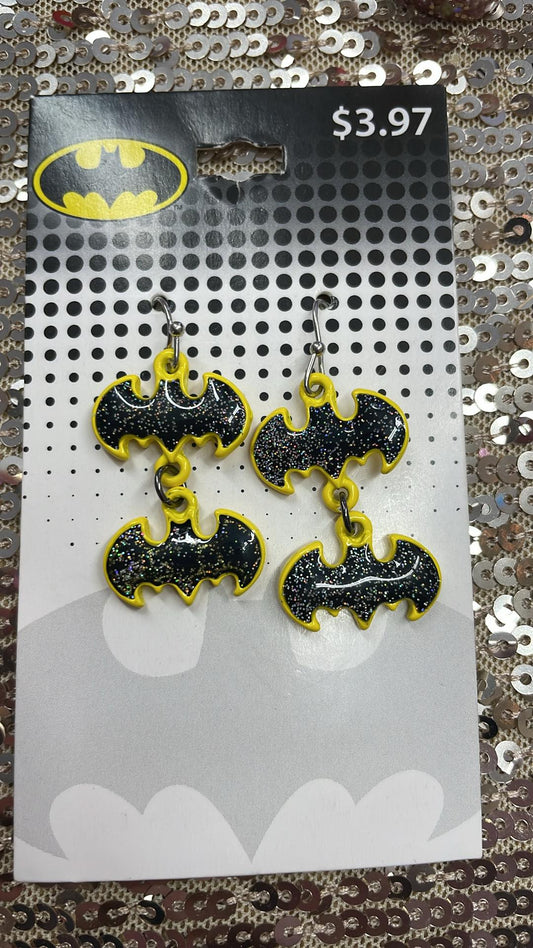 Batman Earings