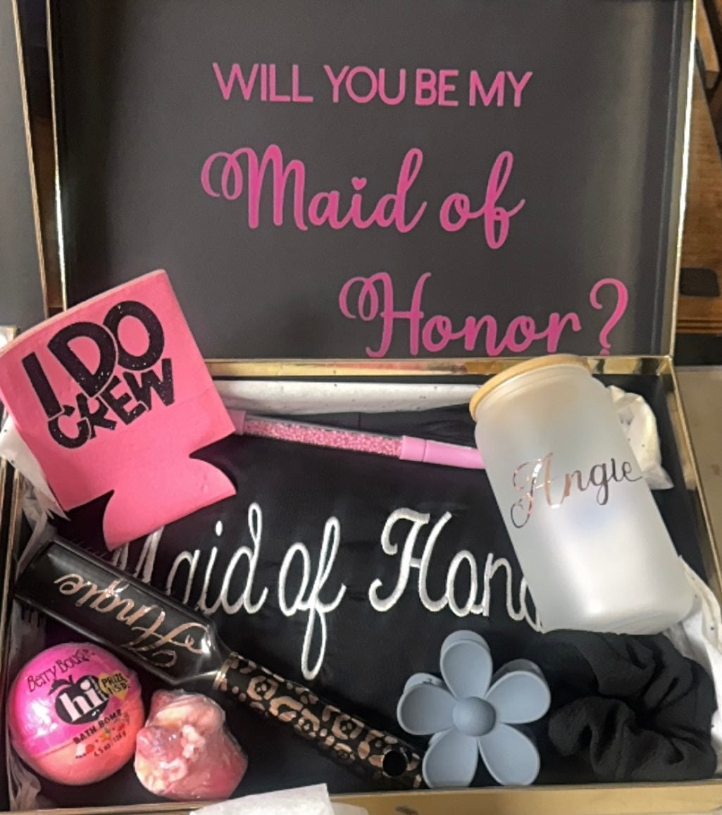 Personalized Bachelorette Party-BUILD A LUXURY GIFT BOX