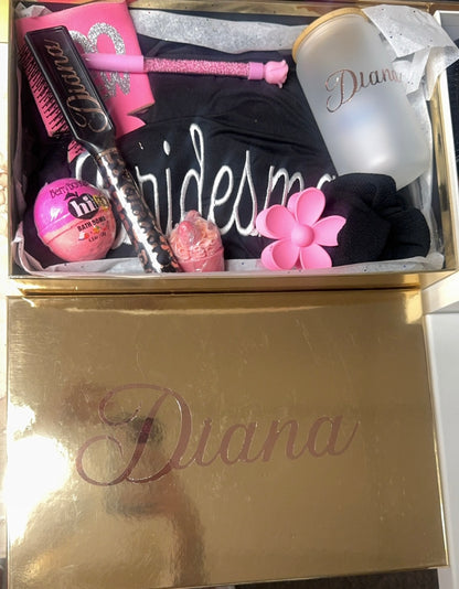 Personalized Bachelorette Party-BUILD A LUXURY GIFT BOX