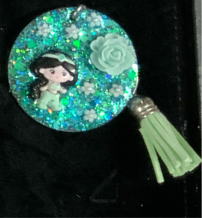 3D Resin Keychains (Disney/Glitter)