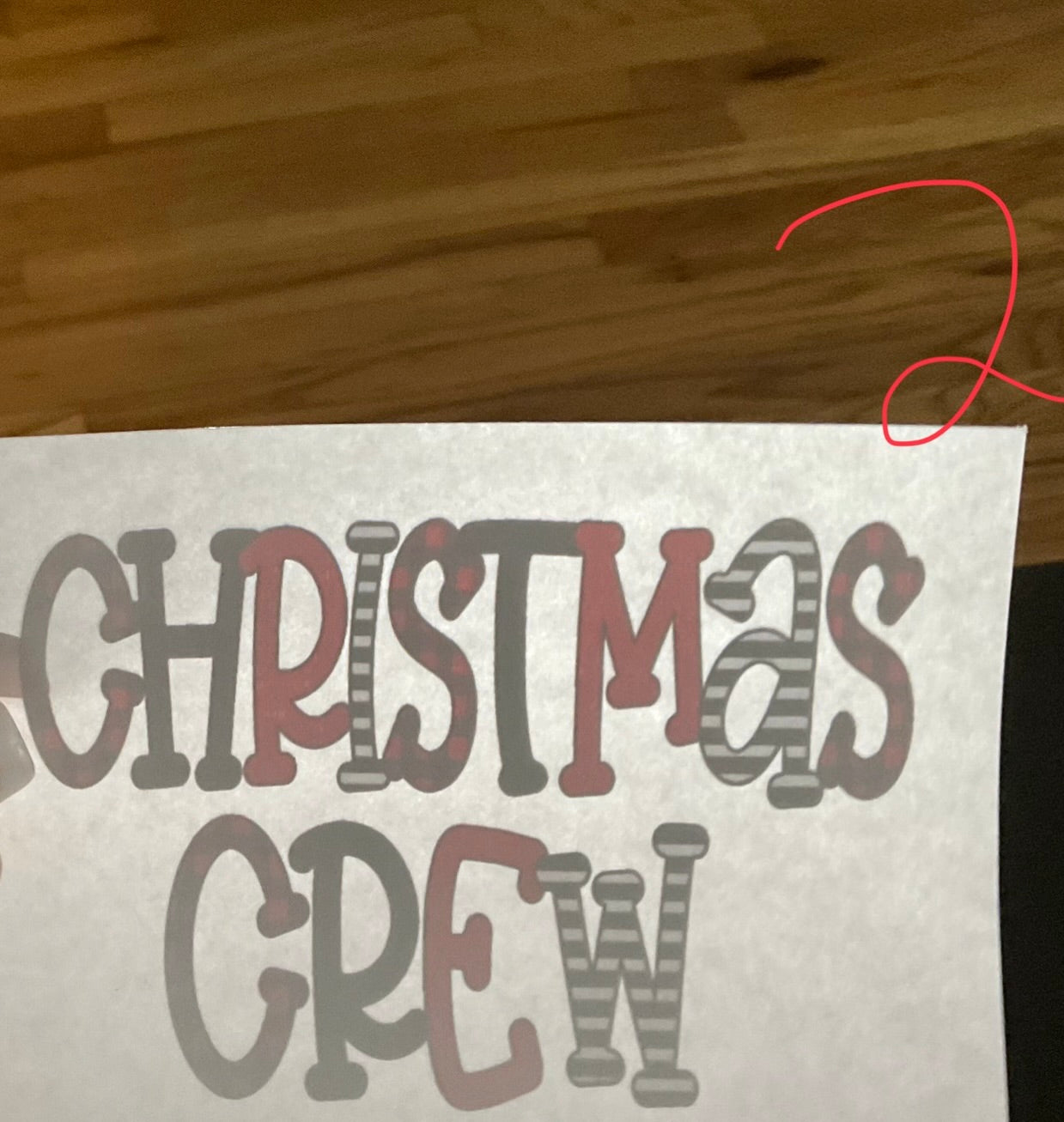 Christmas crew Christmas DTF print
