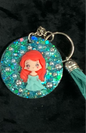 3D Resin Keychains (Disney/Glitter)