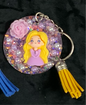 3D Resin Keychains (Disney/Glitter)