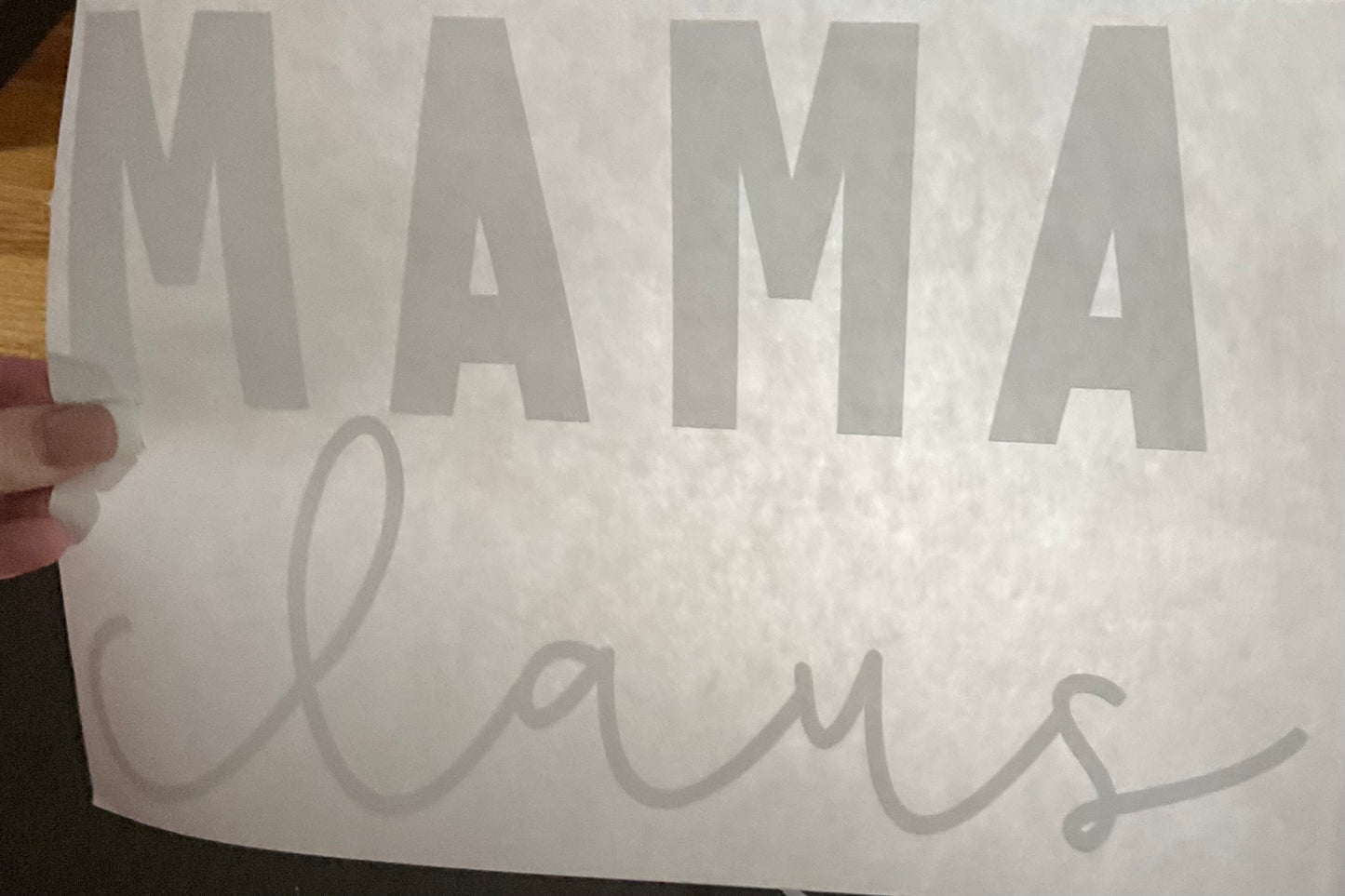 MAMA Clause Christmas DTF print