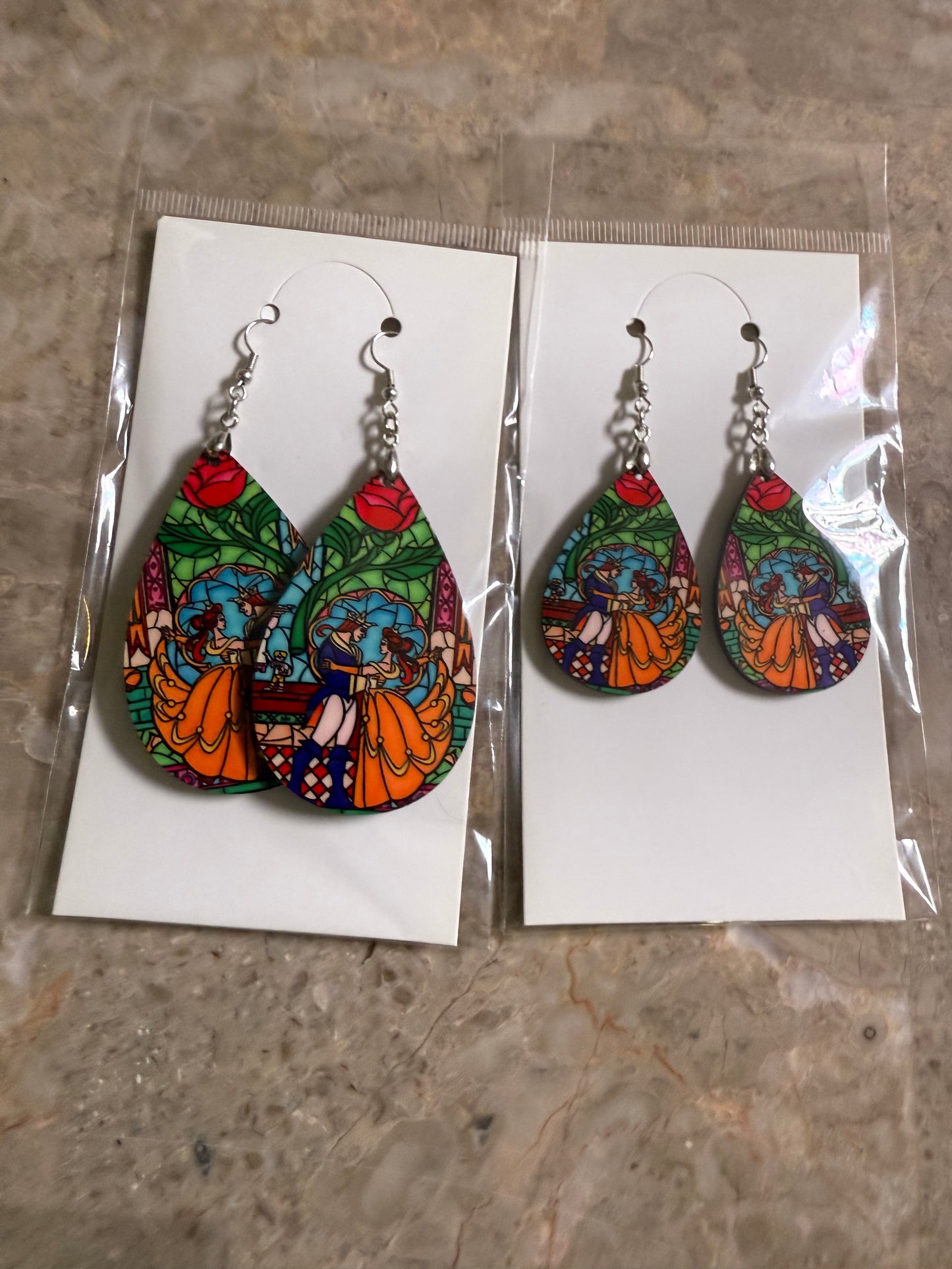 Sublimated Earrings Handmade
