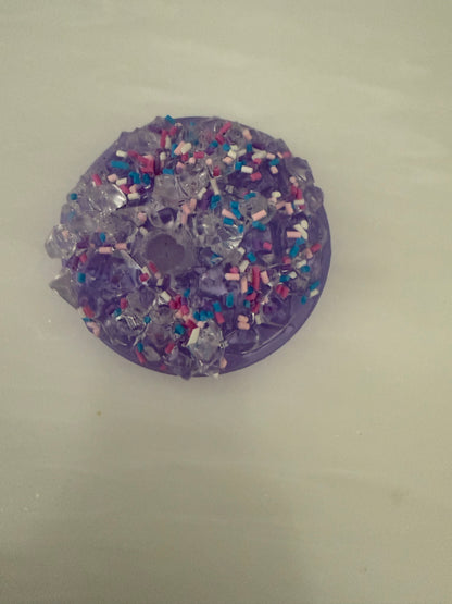 Decorated Tumbler Lid Toppers